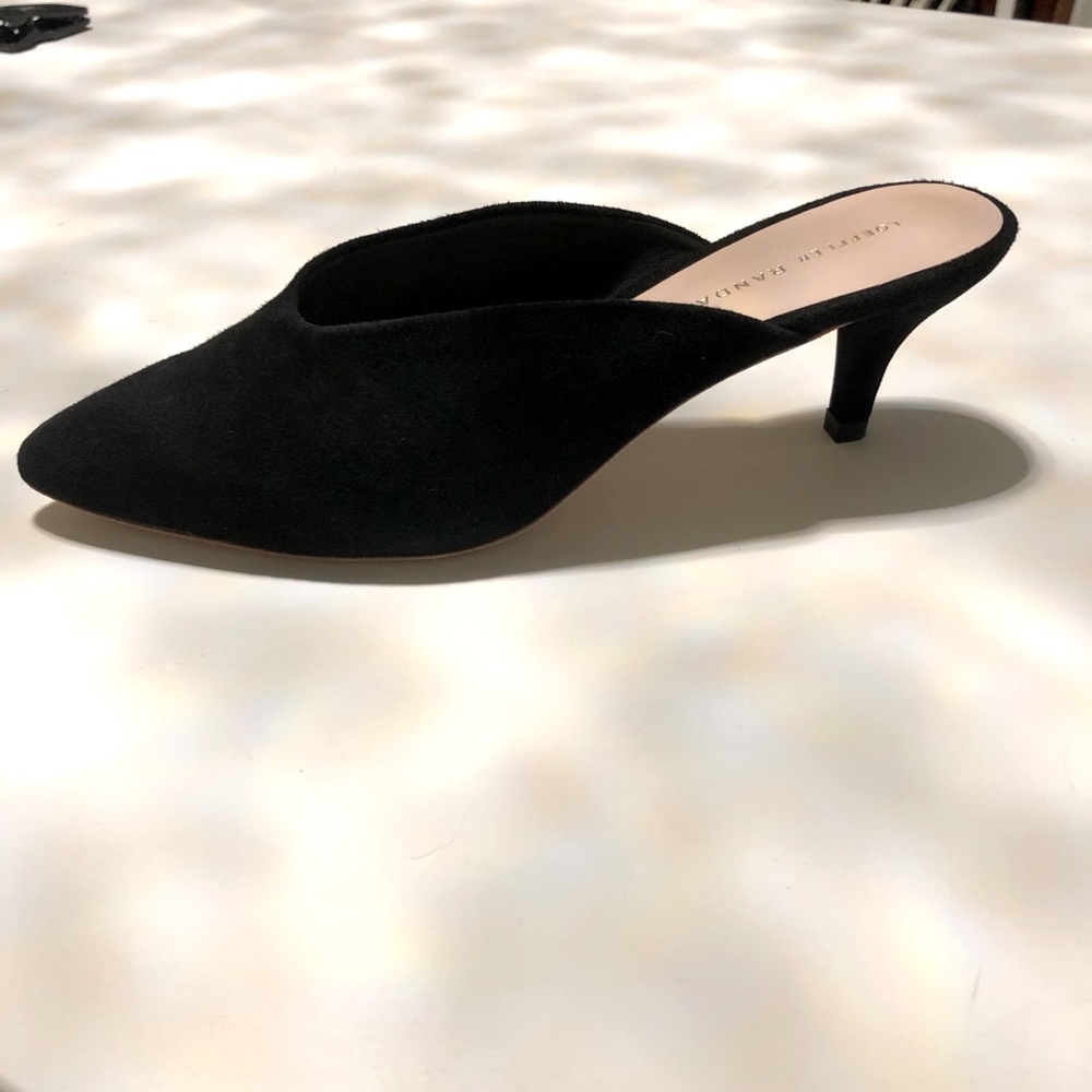 Loeffler Randall Suede Slides / Mules 7.5 - Never Worn